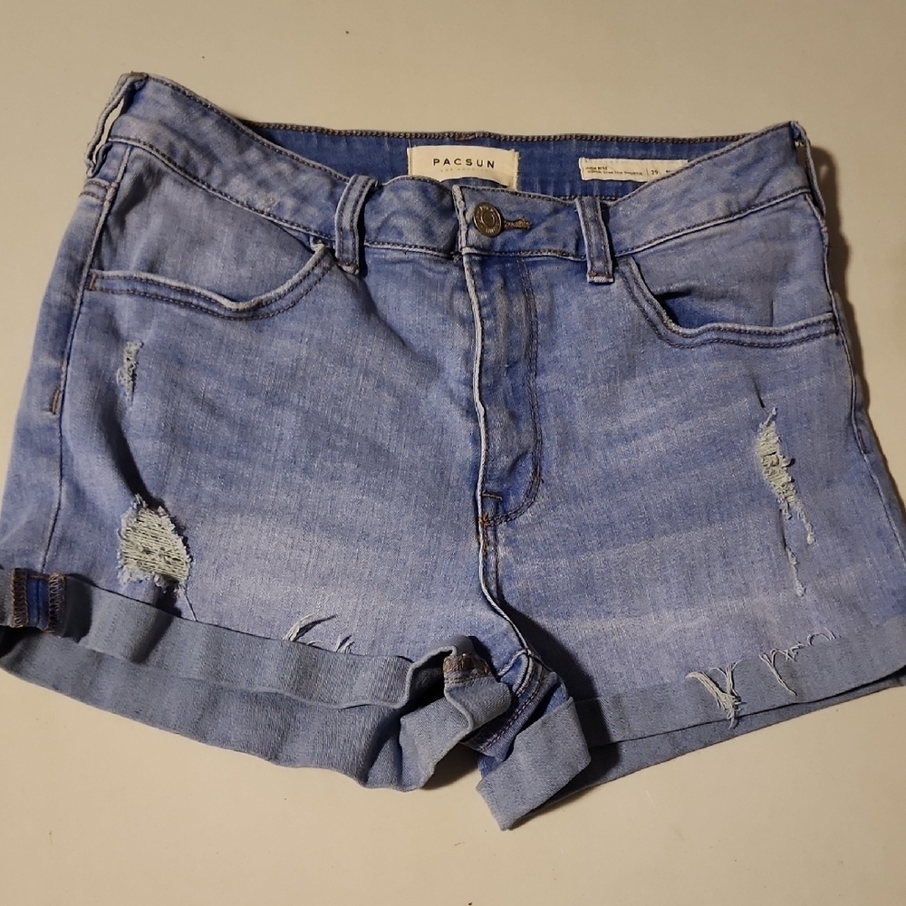 PacSun Blue Denim Women's Shorts